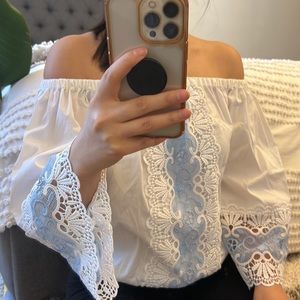 Off the shoulder top